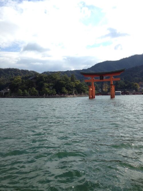 宮島の海から感じた 歴史と祈り