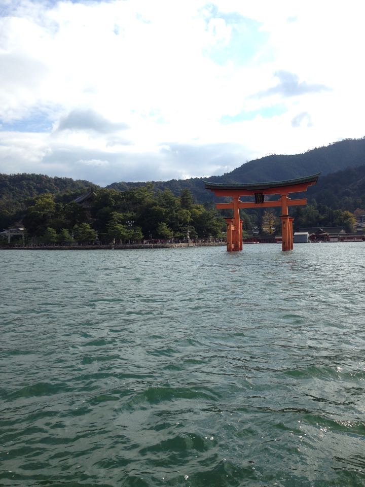 宮島の海から感じた 歴史と祈り